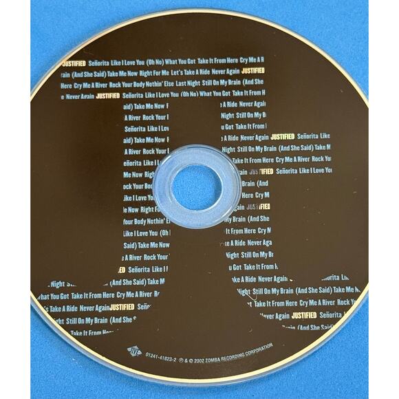 Justin Timberlake - Justified CD 2002 Jive Records R&B Dance-Pop Funk Soul - Picture 4 of 9